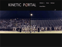 Tablet Screenshot of kineticportal.com
